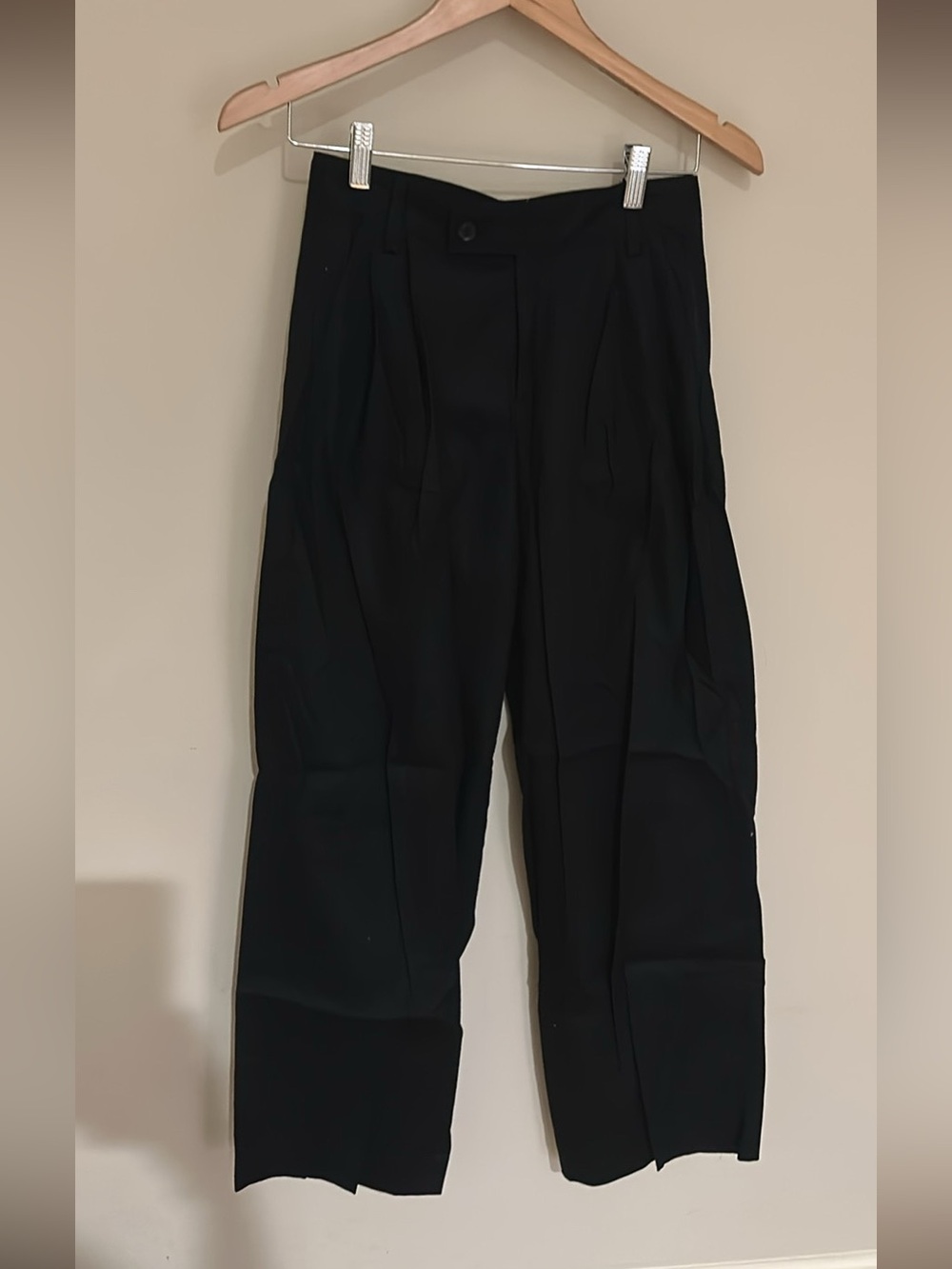 Banana Republic Black Linen Blend Pants 0 Petite NWT